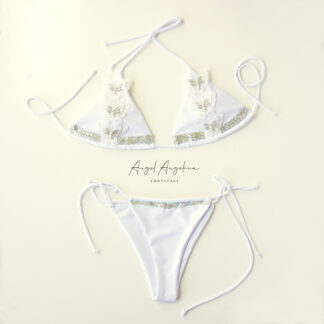 Beach Wedding - crystal bikini by Angel Angelina